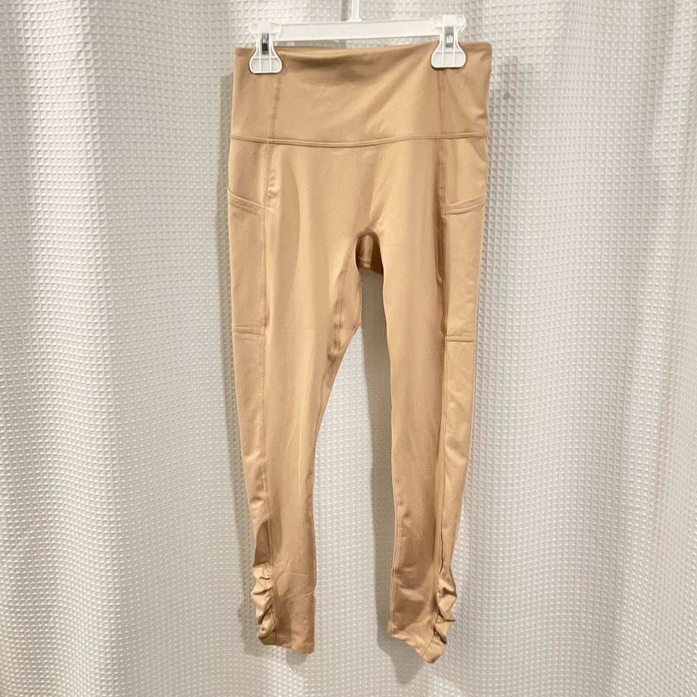 Free People movement beige cream activewear leggings size xs